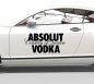 Preview: 90007 Absolut Vodka Aufkleber